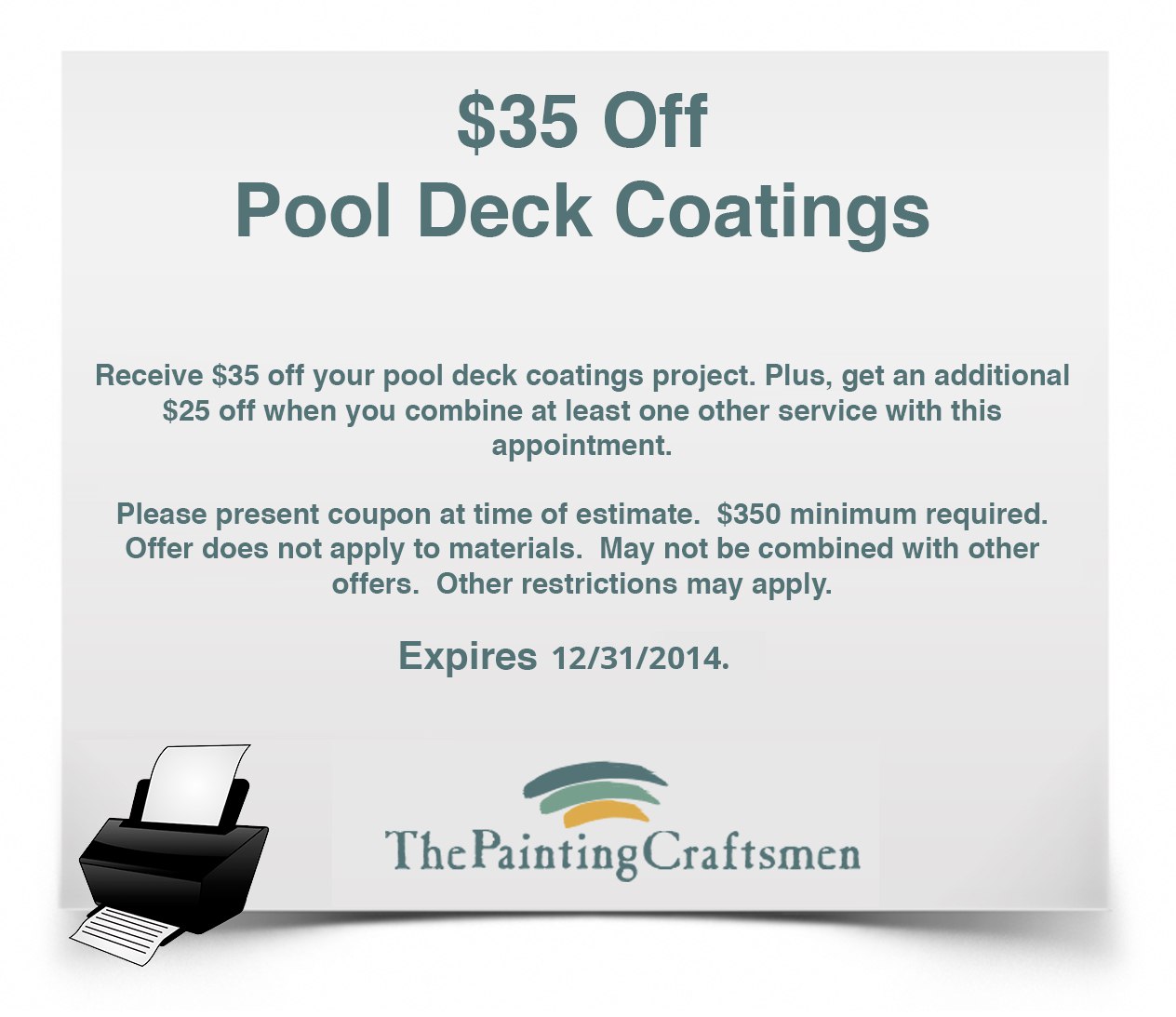 Decked coupons