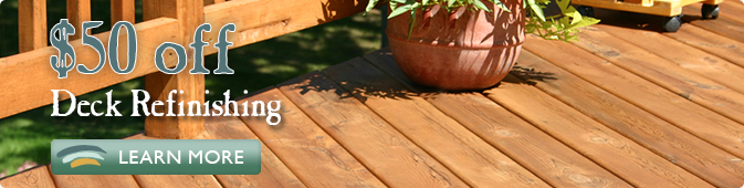 deck refinishing coupon Jacksonville FL