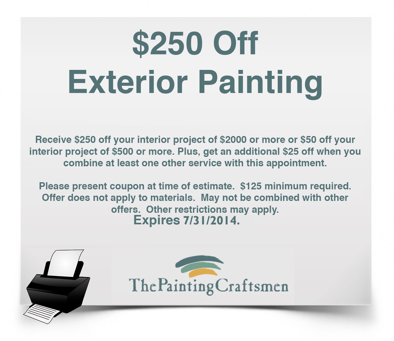 » TPC Exterior Painting Coupon